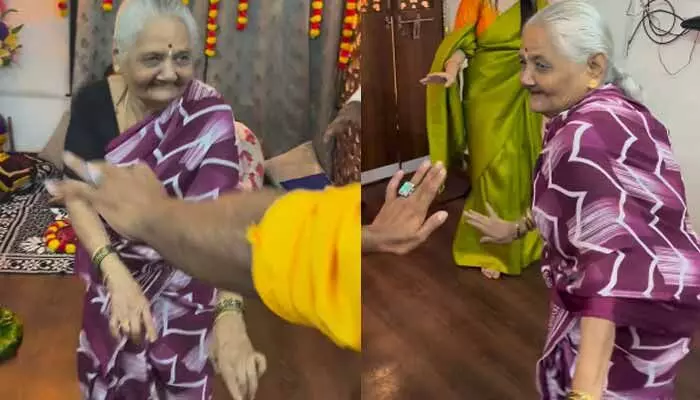 Viral video: ఈ బామ్మ డ్యాన్స్ మాములుగా లేదుగా.. ఫిదా అవుతున్న నెటిజన్లు Viral video: ఈ బామ్మ డ్యాన్స్ మాములుగా లేదుగా.. ఫిదా అవుతున్న నెటిజన్లు
