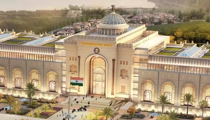 High Court: తెలంగాణ కొత్త హైకోర్టు నమూనా చూశారా? ప్రాజెక్టు బాధ్యతలు వారి కంపెనీకే! High Court: తెలంగాణ కొత్త హైకోర్టు నమూనా చూశారా? ప్రాజెక్టు బాధ్యతలు వారి కంపెనీకే!