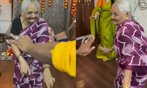 Viral video: ఈ బామ్మ డ్యాన్స్ మాములుగా లేదుగా.. ఫిదా అవుతున్న నెటిజన్లు