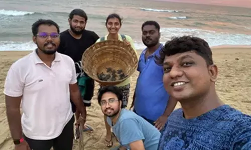 తాబేళ్లకు ప్రాణం పోసి పర్యావరణాన్ని కాపాడుతున్నారు.!