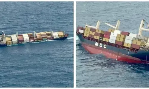 Coast Guard: మునిగిన లైబీరియా నౌక.. కొచ్చి తీరంలో హై అలెర్ట్