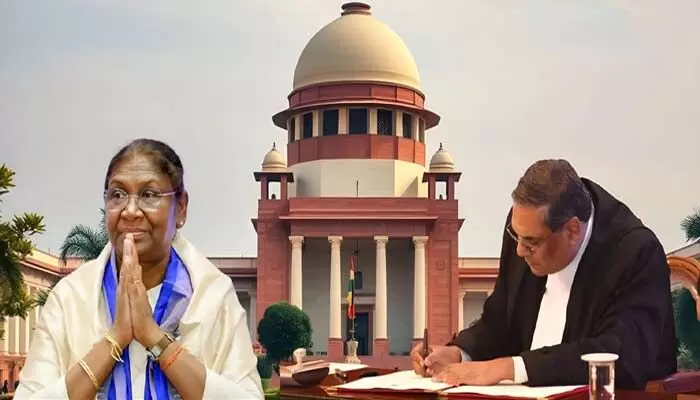 సుప్రీంకోర్టు రాష్ట్రపతికి గడువు విధించగలదా.. రాజ్యాంగ నిబంధనలు ఏమి చెబుతున్నాయి? సుప్రీంకోర్టు రాష్ట్రపతికి గడువు విధించగలదా.. రాజ్యాంగ నిబంధనలు ఏమి చెబుతున్నాయి?