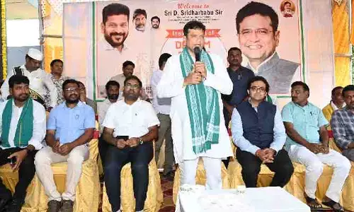 మంథనిలో పరిశ్రమల స్థాపనకు కృషి... మంత్రి శ్రీధర్ బాబు