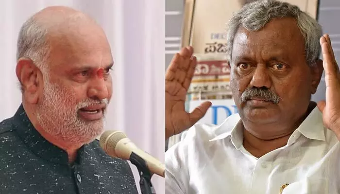 BJP: కర్ణాటకలో ఇద్దరు బీజేపీ ఎమ్మెల్యేలపై వేటు.. ఆరేళ్ల పాటు పార్టీ నుంచి సస్పెండ్ BJP: కర్ణాటకలో ఇద్దరు బీజేపీ ఎమ్మెల్యేలపై వేటు.. ఆరేళ్ల పాటు పార్టీ నుంచి సస్పెండ్