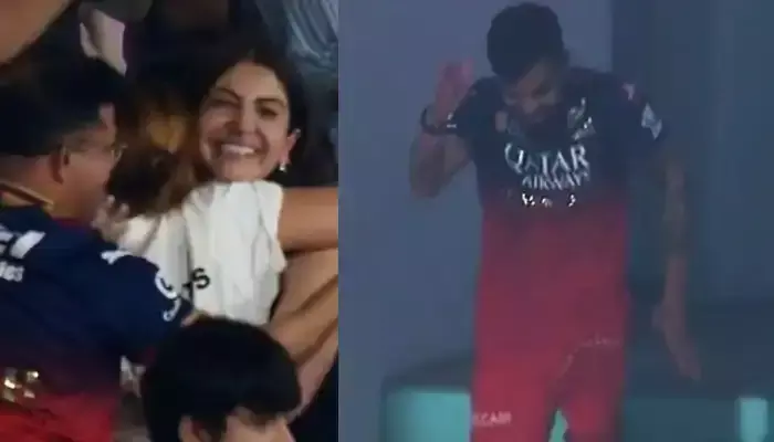 RCB విక్టరీ.. కోహ్లీ ఆలా.. అనుష్క ఇలా.. ఇద్దరూ ఇద్దరే
