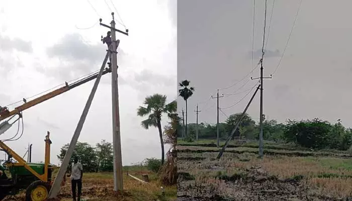 దిశ ఎఫెక్ట్ : స్పందించిన విద్యుత్ అధికారులు దిశ ఎఫెక్ట్ : స్పందించిన విద్యుత్ అధికారులు