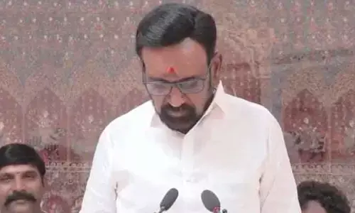 రాజ్యసభ సభ్యుడిగా వెంకట సత్యనారాయణ ప్రమాణం.. హాజరైన పలువురు ప్రముఖులు