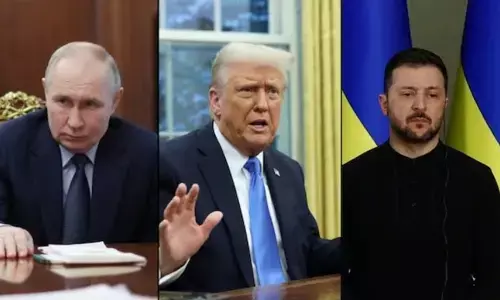 Zelenskyy : ఏ తరహా చర్చలైనా సరే.. పుతిన్, ట్రంప్ కు జెలెన్ స్కీ ప్రతిపాదన