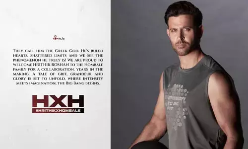 Hrithik Roshan: హోంబలే ఫిల్మ్స్ బ్యానర్‌లో బాలీవుడ్ స్టార్ హీరో పాన్ ఇండియా మూవీ.. అంచనాలను పెంచేస్తున్న మేకర్స్ ట్వీట్..