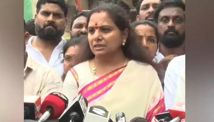 Kavitha: కనీస సంస్కారం లేదు.. నంబాళ్ల కేశవరావు ఇష్యూలో కవిత ఆగ్రహం Kavitha: కనీస సంస్కారం లేదు.. నంబాళ్ల కేశవరావు ఇష్యూలో కవిత ఆగ్రహం