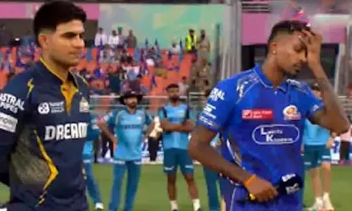 Ipl: గుజరాత్, ముంబై కెప్టెన్ల మధ్య గొడవ.. వీడియో వైరల్