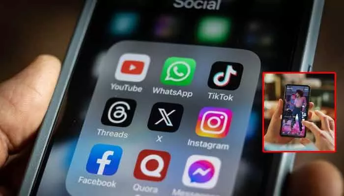 Social Media : వామ్మో.. సోషల్ మీడియా..! రోజుకు 1 గంట 48 నిమిషాలు అందులోనే..!! Social Media : వామ్మో.. సోషల్ మీడియా..! రోజుకు 1 గంట 48 నిమిషాలు అందులోనే..!!