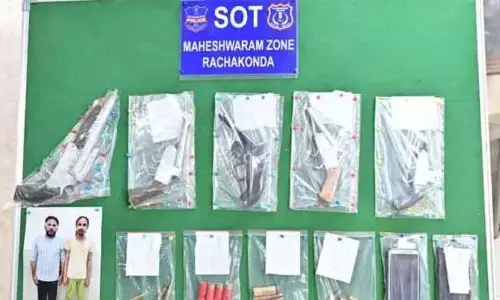 Hyderabad: ఆ ఐదు తుపాకులు ఎవరి కోసం..?