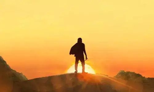 ధర్మ యుద్ధం త్వరలో పెద్ద స్క్రీన్లపై విడుదల కానుంది.. క్యూరియాసిటీ పెంచుతున్న పోస్టర్