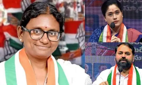 T Congress : కాంగ్రెస్ లో పదవుల పంచాయితీ? మీనాక్షీతో రాములమ్మ, అద్దంకి భేటీ