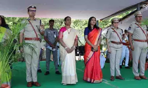 మంత్రి కొండా సురేఖ నేతృత్వంలో తెలంగాణ ఆవిర్భావ వేడుకలు..