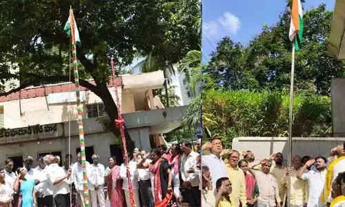 సీపీఐ, టీడీపీ కార్యాలయాల్లో తెలంగాణ రాష్ట్ర ఆవిర్భావ దినోత్సవ వేడుకలు