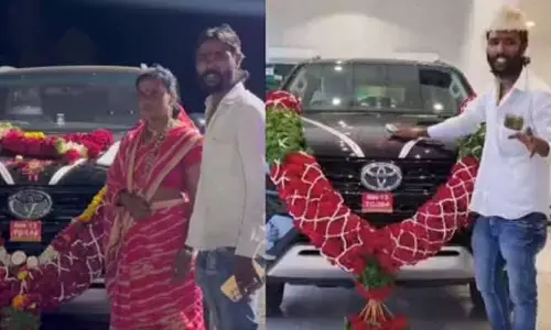 ఊర్లో మేకలతో వీడియోలు చేస్తూ.. ఏకంగా ఫార్చ్యూనర్ కొనుగోలు చేశాడు! నెట్టింట వైరల్‌గా సోలాపూర్ యువకుడు