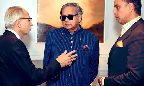 Shashi Tharoor: భారత్ ఎప్పుడూ ఎవరినీ అడగలేదు: రాహుల్ గాంధీ వ్యాఖ్యలపై శశి థరూర్