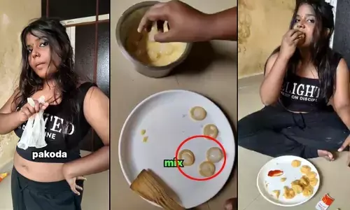 Viral video: పిచ్చి పీక్స్.. కరకరలాడే కండోమ్ పకోడీలు! యువతి వీడియో వైరల్