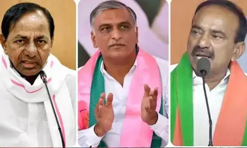 Kaleswaram Commission : కాళేశ్వరం కమిషన్ ముందుకు కేసీఆర్, ఈటల రాజేందర్, హరీష్ రావు