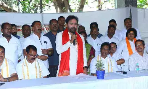 జూబ్లీహిల్స్ లో పర్యటించిన కేంద్రమంత్రి కిషన్ రెడ్డి...