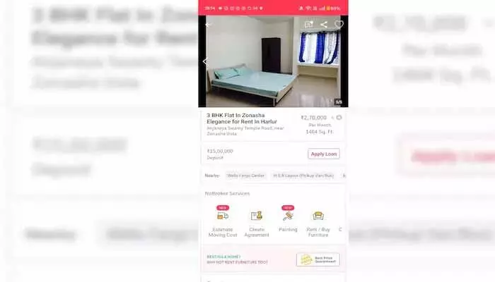 ఏంటీ భయ్యా! 3bhk అద్దె నెలకు రూ.2.7 లక్షలా? సెక్యూరిటీ డిపాటిట్కి లోన్ తీసుకోవాల్సిందే! ఏంటీ భయ్యా! 3bhk అద్దె నెలకు రూ.2.7 లక్షలా? సెక్యూరిటీ డిపాటిట్కి లోన్ తీసుకోవాల్సిందే!