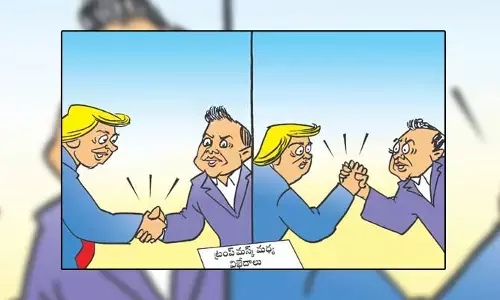Disha Cartoon: డొనాల్డ్ ట్రంప్, ఎలాన్ మస్క్ మధ్య ముదురుతున్న వివాదం