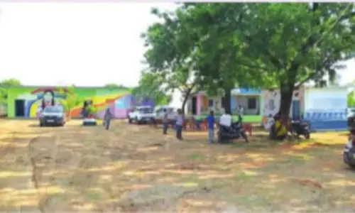 నారపనేనిపల్లి పాఠశాలకు మహర్దశ..దిశ కథనాలతో మారిన రూపురేఖలు