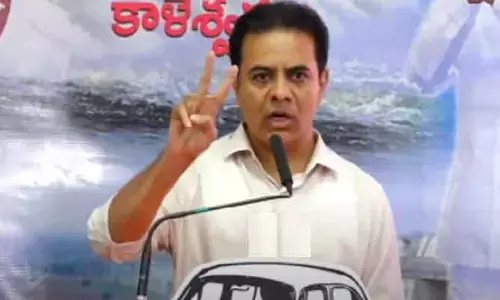 KTR: కాళేశ్వరంపై కాంగ్రెస్, బీజేపీవి నాటకాలు.. కేటీఆర్ సంచలన వ్యాఖ్యలు