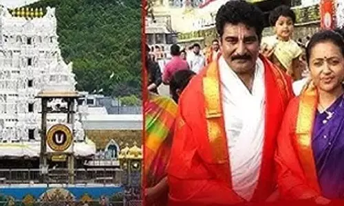 Tirumala:శ్రీవారి సేవలో రాజీవ్ కనకాల, సుమ