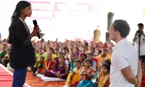 ‘రాహుల్‌ జీ.. నేనూ మీలాగే పెళ్లి చేసుకోను’ విపక్ష నేతతో ఓ యువతి చేసిన ప్రతిజ్ఞ.. వీడియో వైరల్