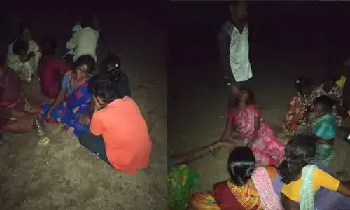 మేడిగడ్డ బ్యారేజ్ గోదారిలో యువకులు గల్లంతు..  ఆకాశాన్నంటుతున్న తల్లిదండ్రుల రోదనలు