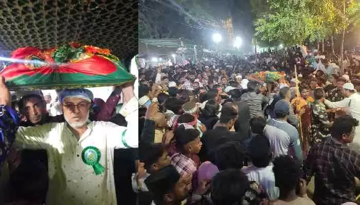 భక్తులతో కిటకిటలాడిన బిజిగిర్ షరీఫ్ దర్గా భక్తులతో కిటకిటలాడిన బిజిగిర్ షరీఫ్ దర్గా