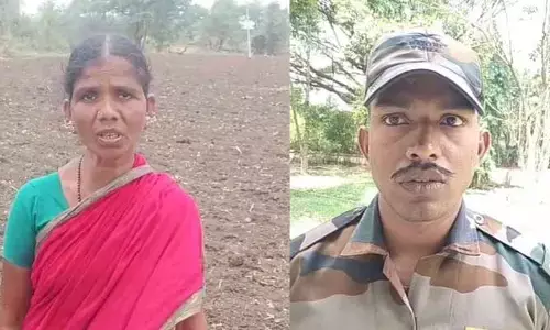 నేటి భారతం..  అక్కడ జన్మభూమి కోసం పోరాడుతుంటే.. ఇక్కడ సొంత భూమి కబ్జా..!
