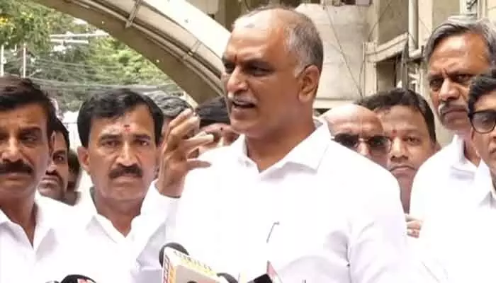 కమిషన్కు పక్కా ఆధారాలు సమర్పించా.. హరీశ్రావు కీలక వ్యాఖ్యలు కమిషన్కు పక్కా ఆధారాలు సమర్పించా.. హరీశ్రావు కీలక వ్యాఖ్యలు