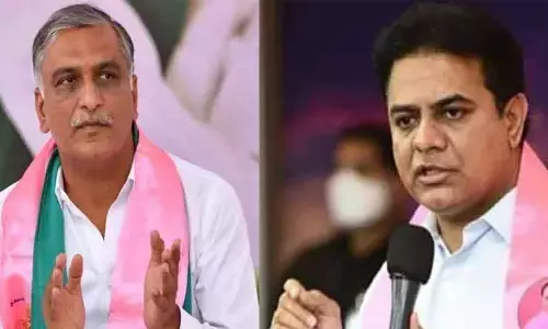 Harish Rao: హరీష్ రావుతో  కేటీఆర్ భేటీ.. కాళేశ్వరం కమిషన్ ఎదుట హాజరుకు ముందు ఆసక్తికర పరిణామం