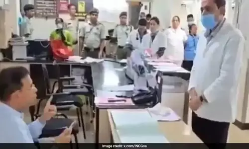 Goa doctors protest: డాక్టర్లను అవమానించిన మంత్రిపై చర్యలు తీసుకోండి:  గోవా వైద్యుల నిరసన