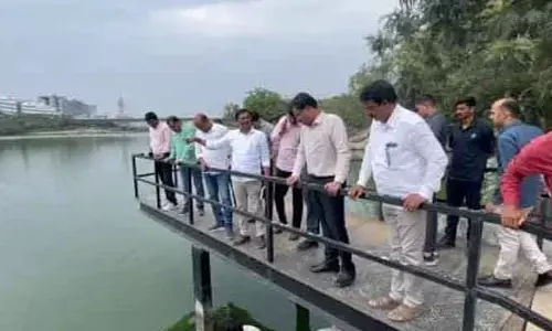 మాదాపూర్‌లో వ‌ర‌ద‌ క‌ట్ట‌డికి హైడ్రా చ‌ర్య‌లు