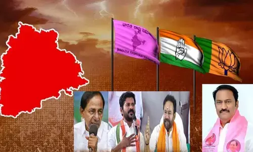 TG Politics: జూబ్లీహిల్స్ బై పోల్ బాద్ షా ఎవరు?..  బీఆర్ఎస్, కాంగ్రెస్, బీజేపీ ముందు అసలైన సవాల్