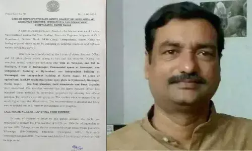 తెల్లాపూర్‌లో విల్లా, కరీంనగర్‌లో మూడు ప్లాట్లు.. నూనె శ్రీధర్ అక్రమాస్తులు వందల కోట్లు
