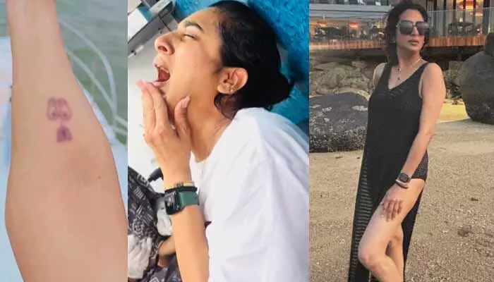 Surekha Vani: అక్కడ టాటూ వేయించుకున్న సురేఖ వాణి.. దేవుడితో ఆటలా అంటూ తిట్టిపోస్తున్న నెటిజన్లు Surekha Vani: అక్కడ టాటూ వేయించుకున్న సురేఖ వాణి.. దేవుడితో ఆటలా అంటూ తిట్టిపోస్తున్న నెటిజన్లు