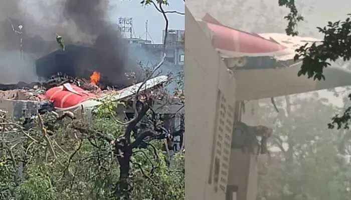 Plane crash: గుజరాత్ విమాన ప్రమాదం వెనక కుట్ర కోణం? Plane crash: గుజరాత్ విమాన ప్రమాదం వెనక కుట్ర కోణం?