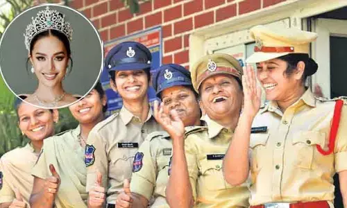 తెలంగాణ ఉమెన్ పోలీసింగ్ ‘ది బెస్ట్’.. మిస్ వరల్డ్ ఇంట్రెస్టింగ్ కామెంట్స్