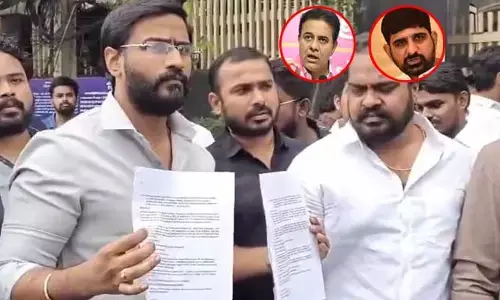 Balmuri Venkat: సీఎం పై అనుచిత వ్యాఖ్యలు.. కేటీఆర్, కౌశిక్‌రెడ్డిపై కాంగ్రెస్ ఫిర్యాదు
