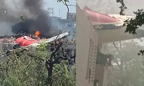Plane crash: గుజరాత్ విమాన ప్రమాదం వెనక కుట్ర కోణం?