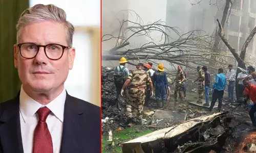 Ahmedabad plane crash : అహ్మదాబాద్ విమాన ప్రమాదంపై UK ప్రధాని దిగ్భ్రాంతి