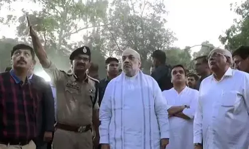 1.25 లక్షల లీటర్ల ఇంధనం భగ్గుమంది.. ఎవర్నీ కాపాడలేకపోయాం: అమిత్ షా