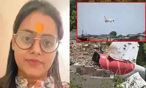 ఎయిరిండియా ప్రమాదం.. ట్రాఫిక్ జామ్ ఆమె ప్రాణాలను కాపాడింది!