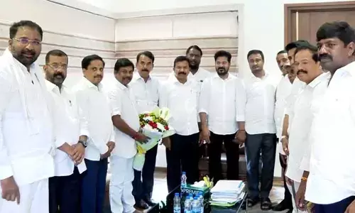 CM Revanth Reddy:  థాంక్యూ సీఎం సార్.. రేవంత్ రెడ్డితో మాదిగ ఎమ్మెల్యేల భేటీ